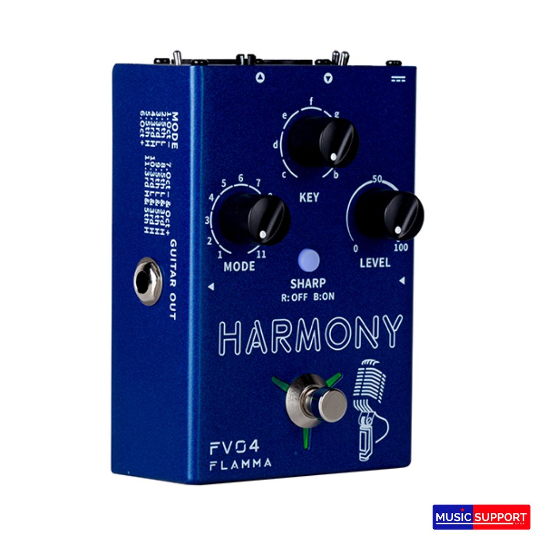 เอฟเฟคร้อง Flamma FV04 Harmony Vocal Effect Pedal