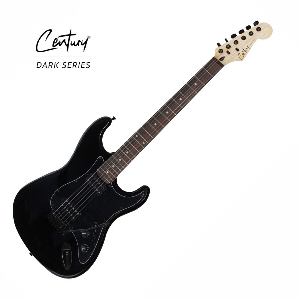 Century Dark Series Startocaster Black กีตาร์ไฟฟ้า DST