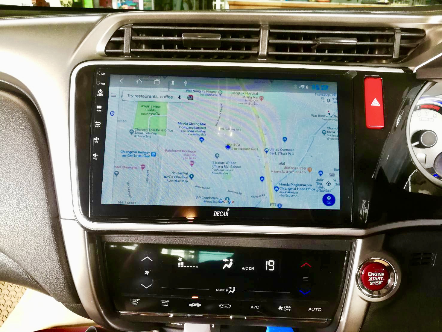 จอแอนดรอย สำหรับ HONDA ขนาด 10.2นิ้ว CITY 2014-2019