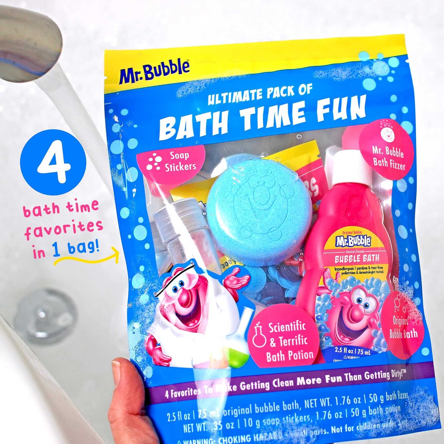 Mr.Bubble Ultimate Pack of Bath Time Fun มิสเตอร์ บับเบิ้ล ฟองความสนุกในการอาบน้ำ