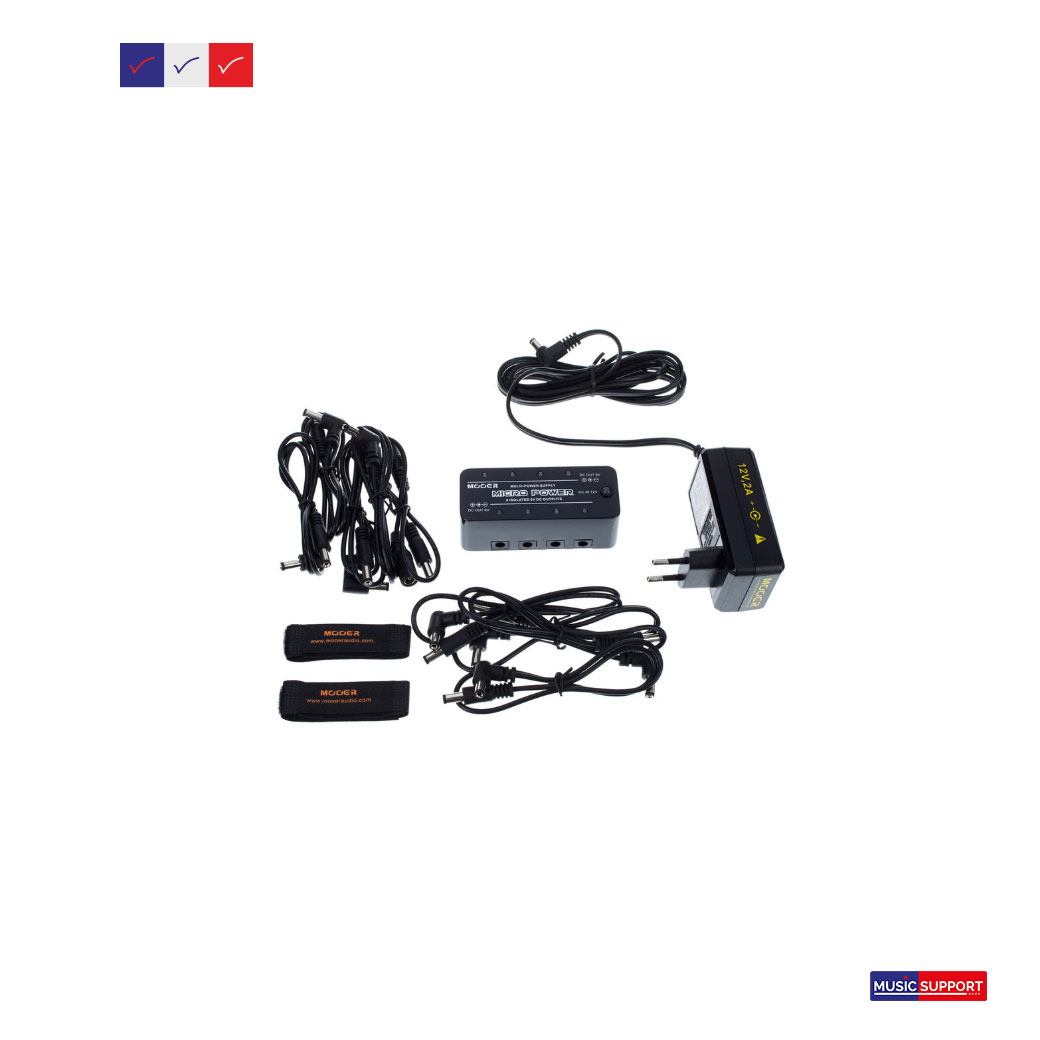 Mooer Micro Power – 8 Ports Isolated Power Supply