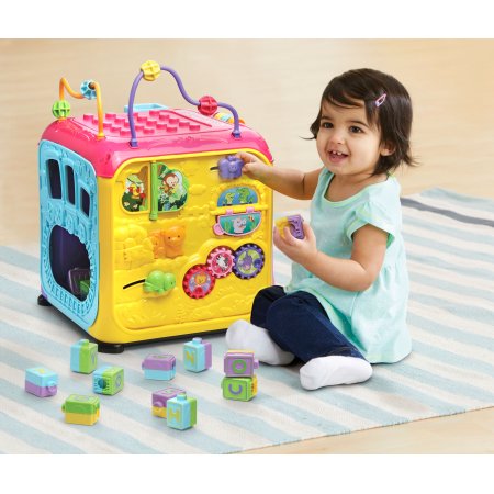 VTech Ultimate Alphabet Activity Cube Pink กล่องกิจกรรม 5 ด้าน สีชมพู