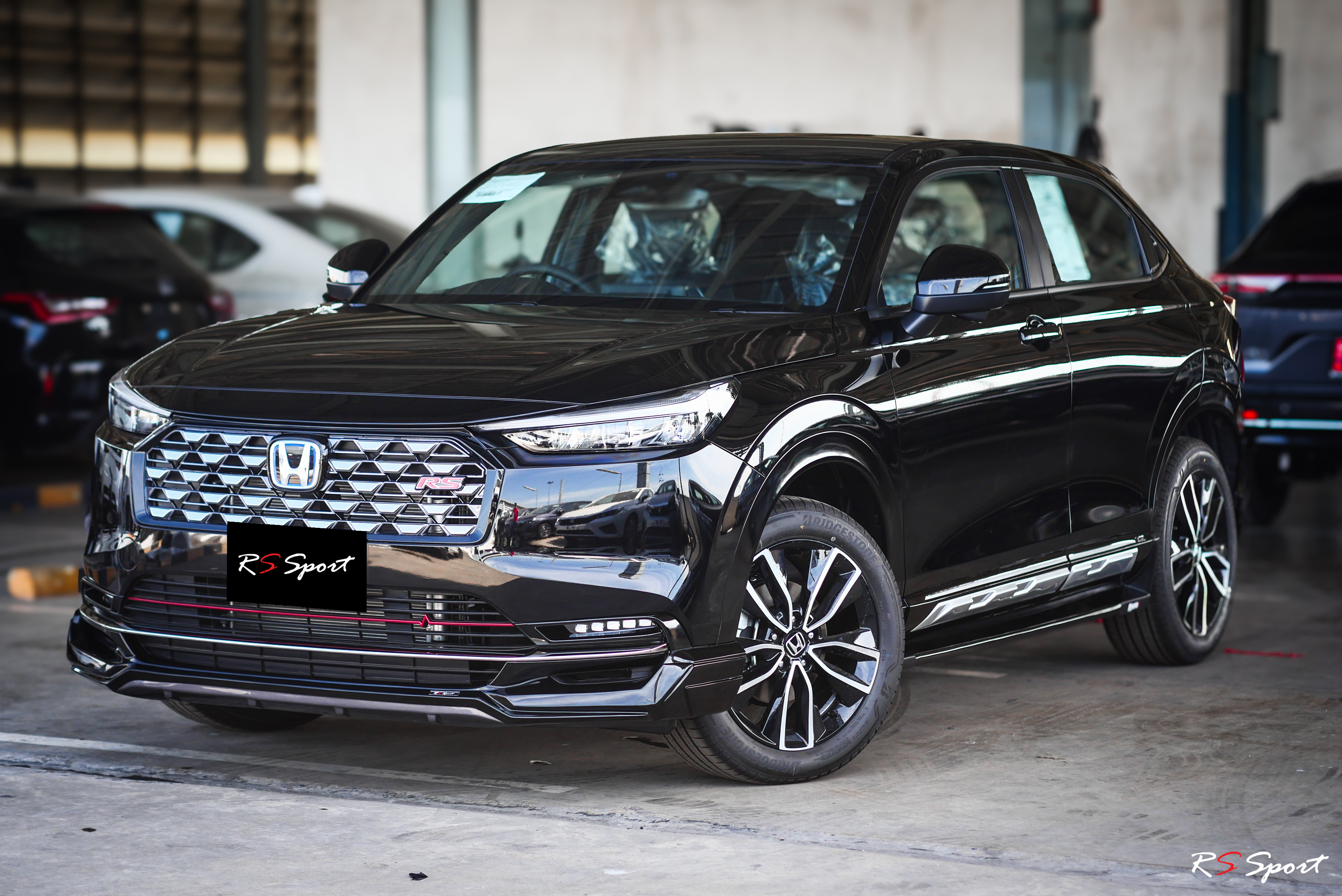 ชุดแต่ง HRV 2024 2025 ทรง RS Sport, HRV แต่งสวย, สเกิร์ตรอบคัน HRV, ของแต่ง HRV ท่อคู่, HRV แต่ง Sport Style, สปอยเลอร์ HRV