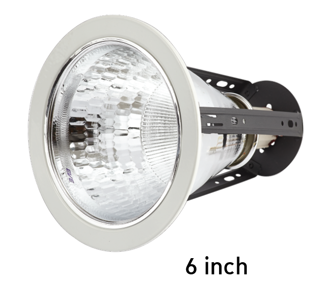 Downlight 6 Inch White Diamond