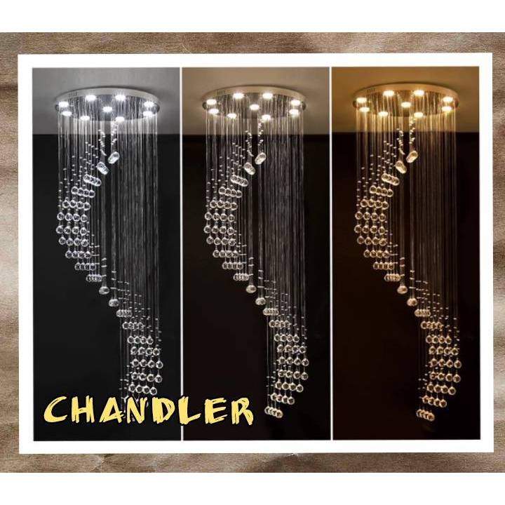 CT195A170 SOTMIA โคมระย้า โคมไฟระย้าโถงบรรได Chandelier แชนเดอเรียยาว