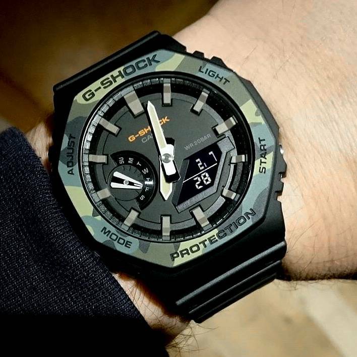 G-Shock รุ่น GA-2100SU-1A camo