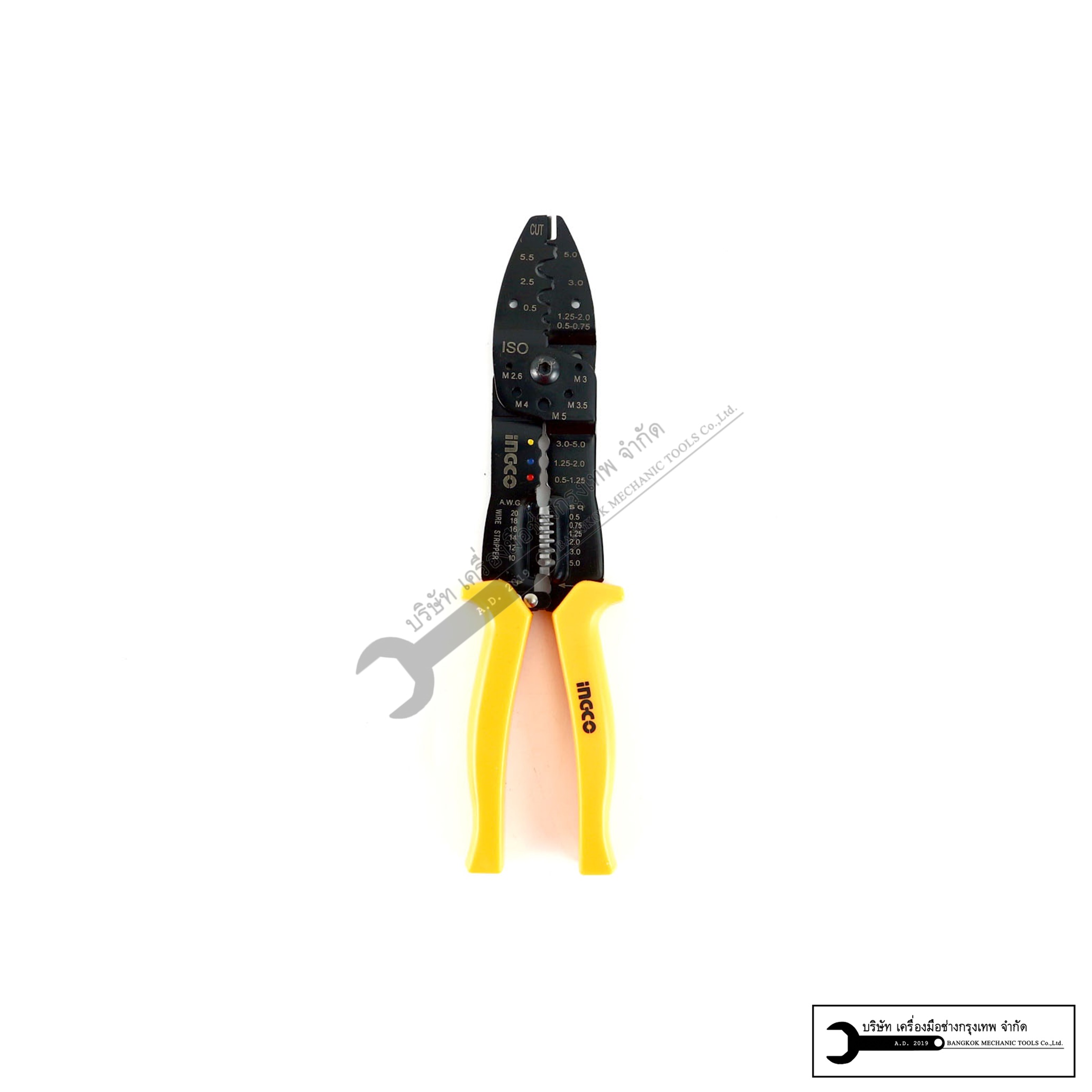 INGCO คีมย้ำหางปลา ขนาด 8.5นิ้วและ 10นิ้ว รุ่นHWSP851 / HWSP101 (แยกขาย)