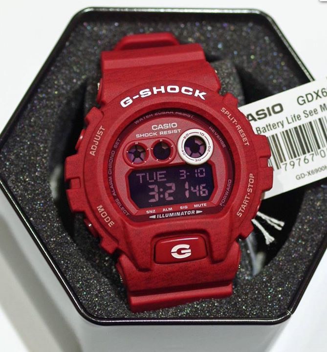 G-Shock Red Gdx-6900ในตำนาน
