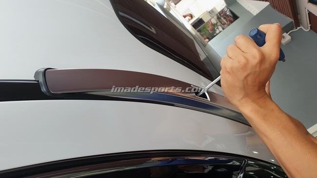 แร็คหลังคา CR-V Roof Rail 2017-2021 (Silver/ M6S)