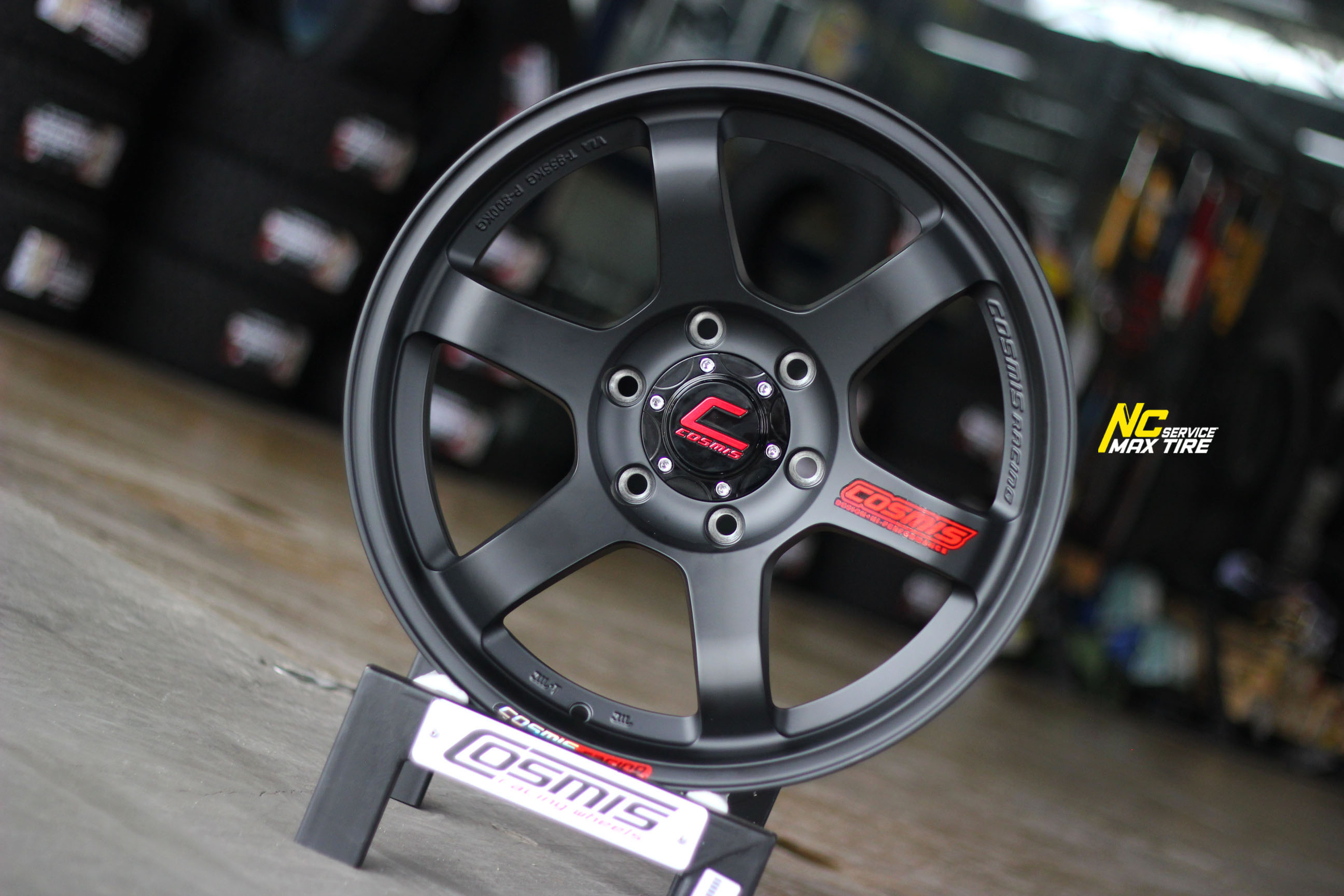 ล้อแม็กขอบ18 / Cosmis / RG-06S / ก้านยก / ออฟ15 / 18x9.0 6H139.7 ET15