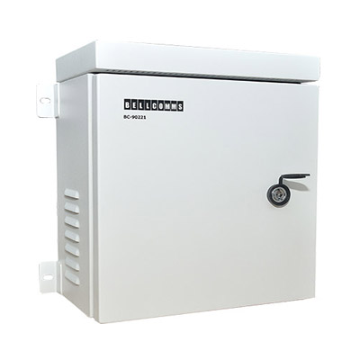 Rack cabinet ตู้แรค BELLCOMMS, Outdoor Steel Single layer Water-proof Wall Mount