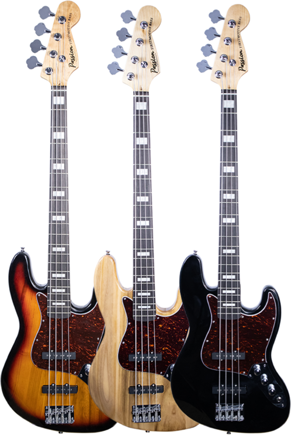 Passion JB-4 Electric Bass 4 String เบสไฟฟ้า 4 สาย แพชชั่น JB4 ทรง Jazz Bass