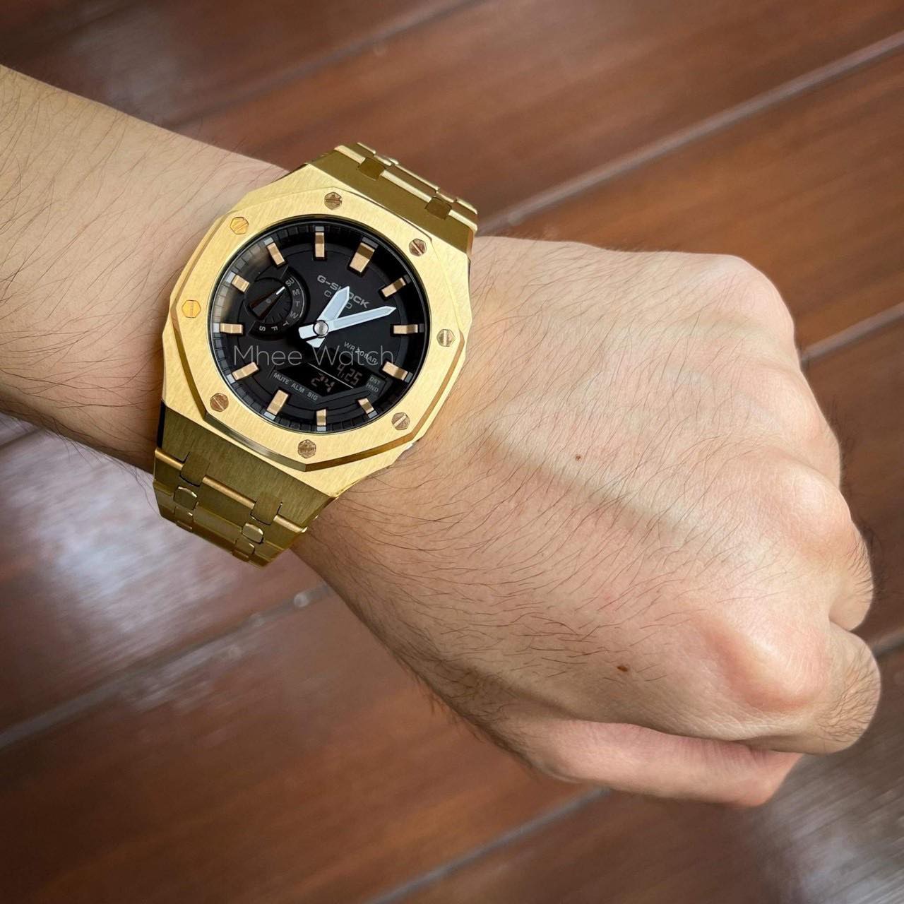 G-Shock Ga-2100 AP Stainless Yellow Gold GEN3ตัวล่าสุด