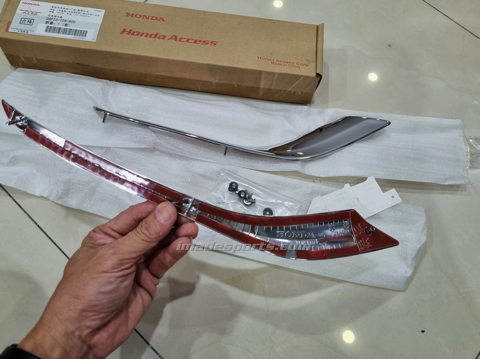 คิ้ว VIP กันชนหน้า CRV 2015-2016 (ของแท้)