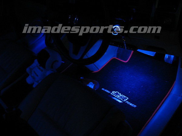 ไฟ LED ใต้คอนโซล (iluminated Foot-light)