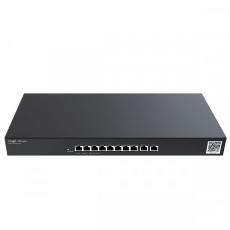 Reyee RG-EG310GH-E Cloud Managed Router Multi-WAN Load Balancing Support , 10 Gigabit Ethernet Ports (WAN/LAN), Throughput 1.5 Gbps, Free Cloud Management, Rack-mountable