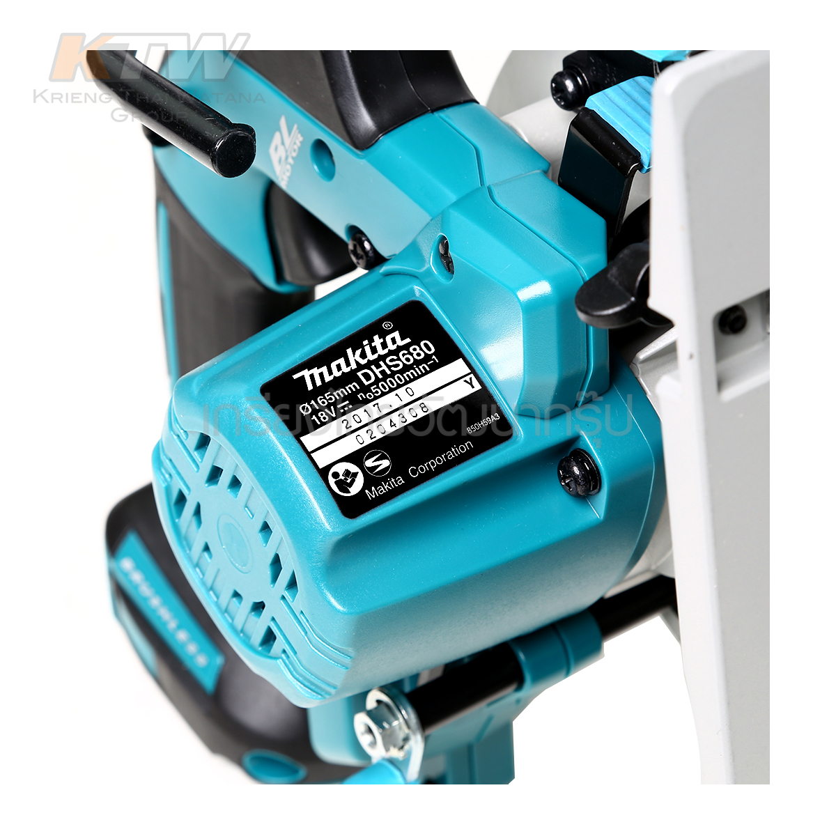 MAKITA เลื่อยวงเดือนขนาด 6นิ้ว 18V BL-MOTOR รุ่น DHS680Z