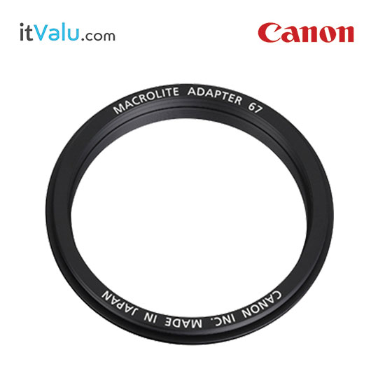 อุปกรณ์เสริม cannon Macrolite Adapter 67