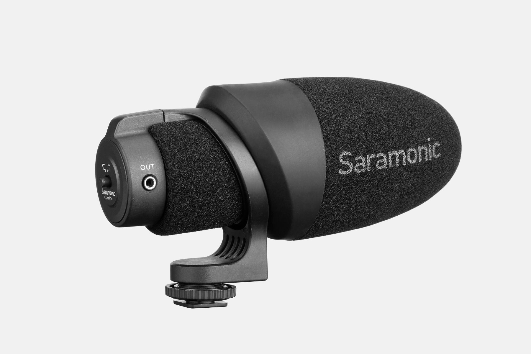 Saramonic CamMic ไมโครโฟนช็อตกันติดหัวกล้องไมค์คอนเดนเซอร์รับเสียงเป็นแบบคาร์ดิออยด์Unidirectional