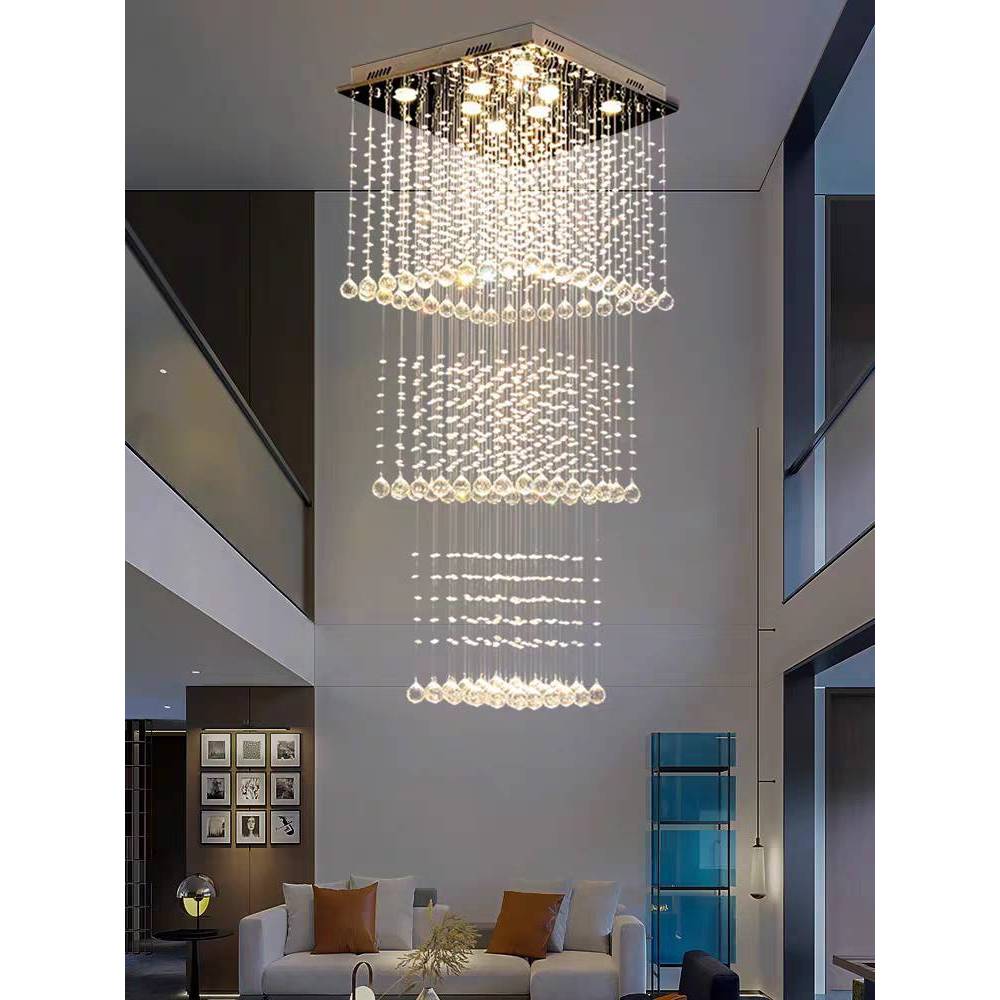 CT195A167 SOTMIA โคมระย้า โคมไฟระย้าโถงบรรได Chandelier แชนเดอเรียยาว