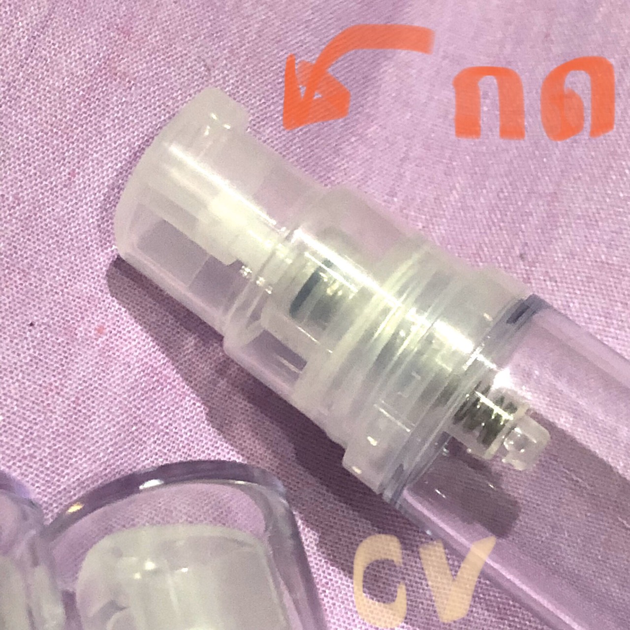 ขายส่ง ปลีก บรรจุภัณฑ์ ขวดสูญญากาศใส พาสติก บรรจุเซรั่ม โลชั่น ขนาด 5ml,10ml,15ml,30ml,50ml,100ml