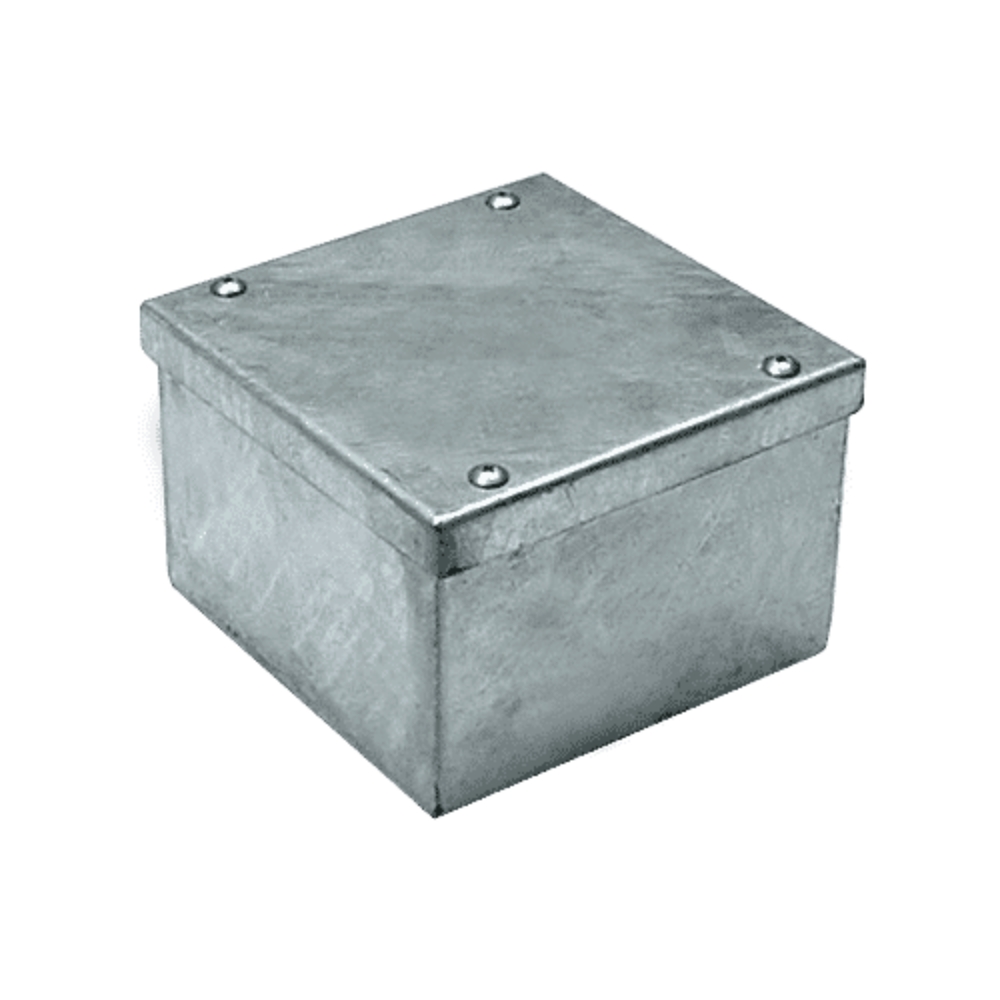 "STEEL CITY" HPB151515 Pull Box HDG พลูบ๊อกซ์ชุบกัลวาไนซ์ ขนาด W150xH150xD150mm. หนา 2.3 mm.