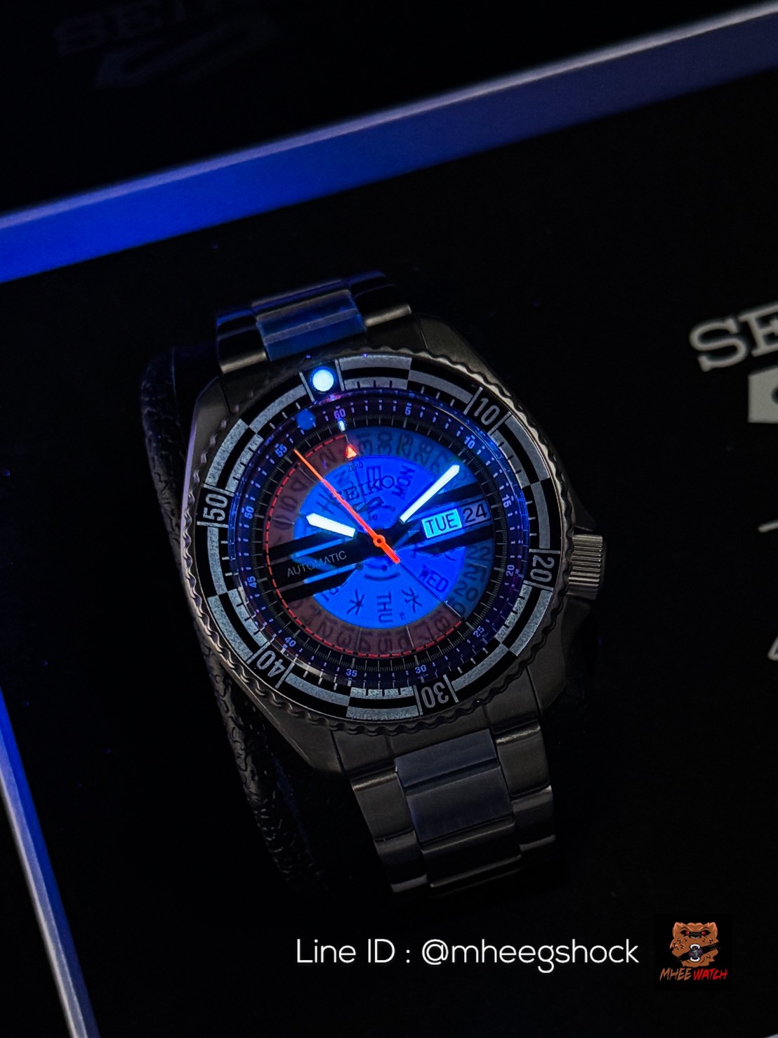 Seiko 5 Sports Kosuke Kawamura Limited Edition Super Rare item 3000เรือนในโลก รุ่น SRPJ41K1