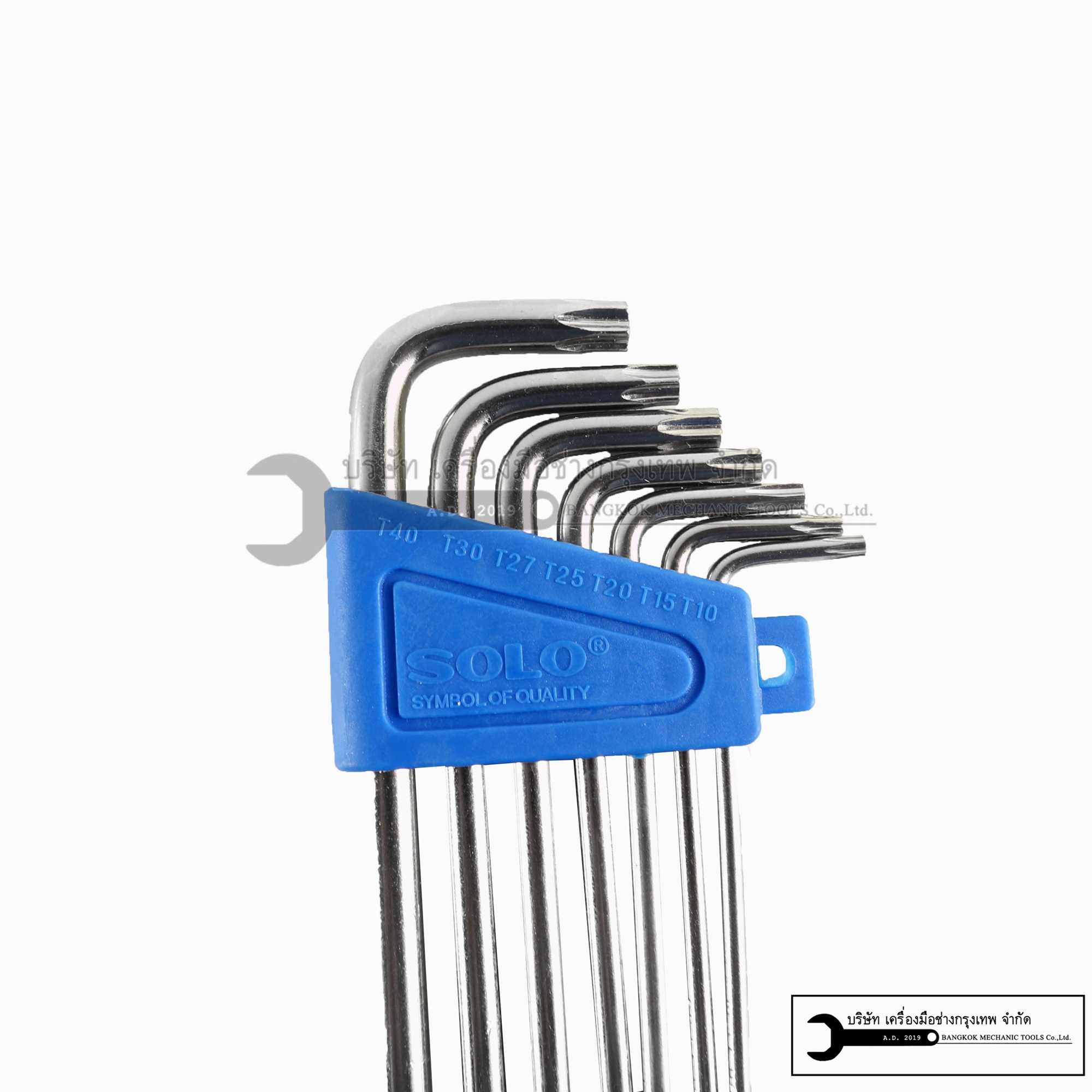 SOLO ประแจหกเหลี่ยมแฉกท๊อกซ์ (หัวจีบ) รุ่น 912
