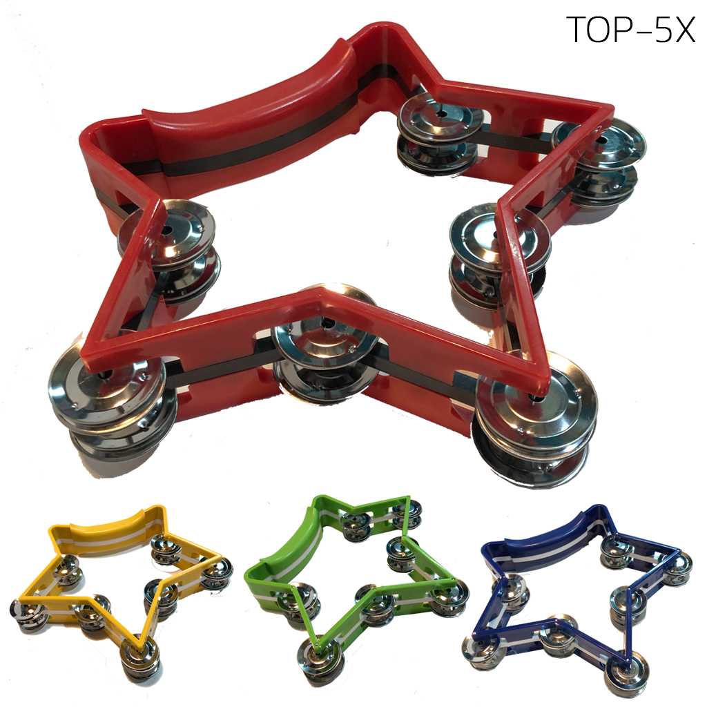 Tamborine แทมโบลิน แบบดาว TOP-5X
