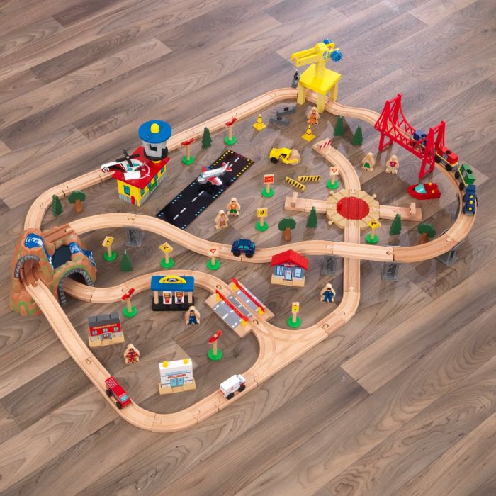 KidKraft Waterfall Mountain Train Set & Table โต๊ะรางรถไฟ