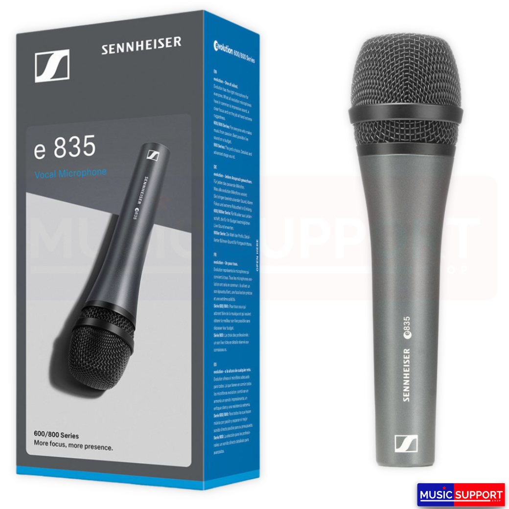 ไมโครโฟน Sennheiser E835 Dynamic Vocal Microphone Cardioid