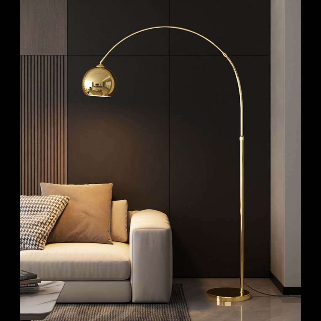 CT168A103 SOTMIA โคมไฟ โคมไฟตั้งพื้น โคมไฟสีเงิน โคมไฟโมเดิร์น