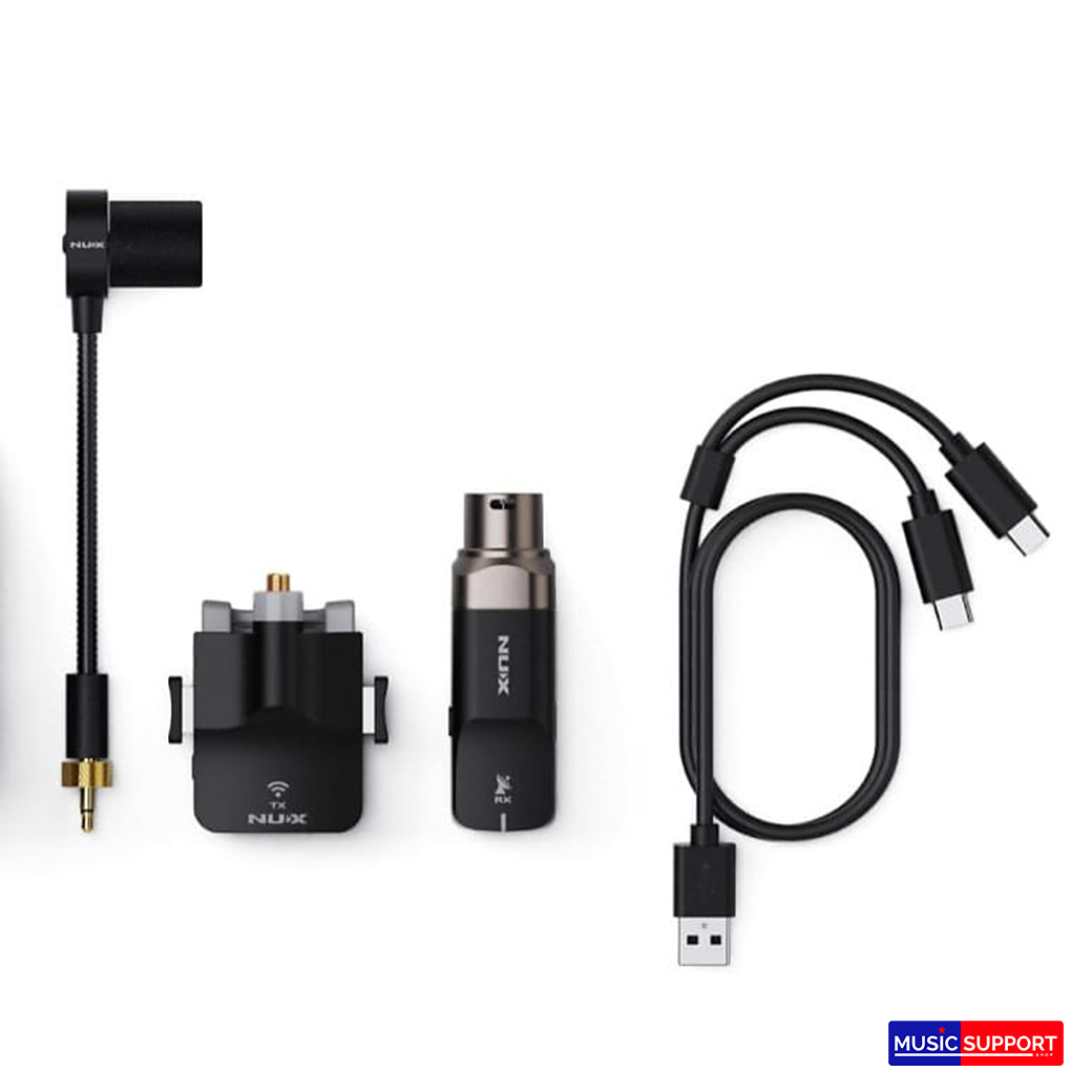 NuX B-6 Wireless system for Saxophone microphone ไวเลสแซกโซโฟน