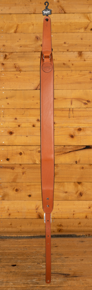 TAYLOR STRAP BADGH-TAN สายสะพายกีตาร์หนังแท้