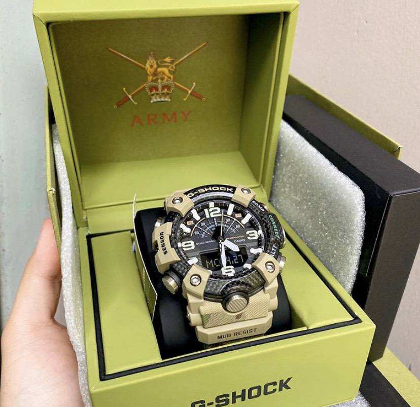 G-Shock รุ่น GG-B100BA-1ADR Limited Mudmaster BlueTooth Gang Army Camouflaged
