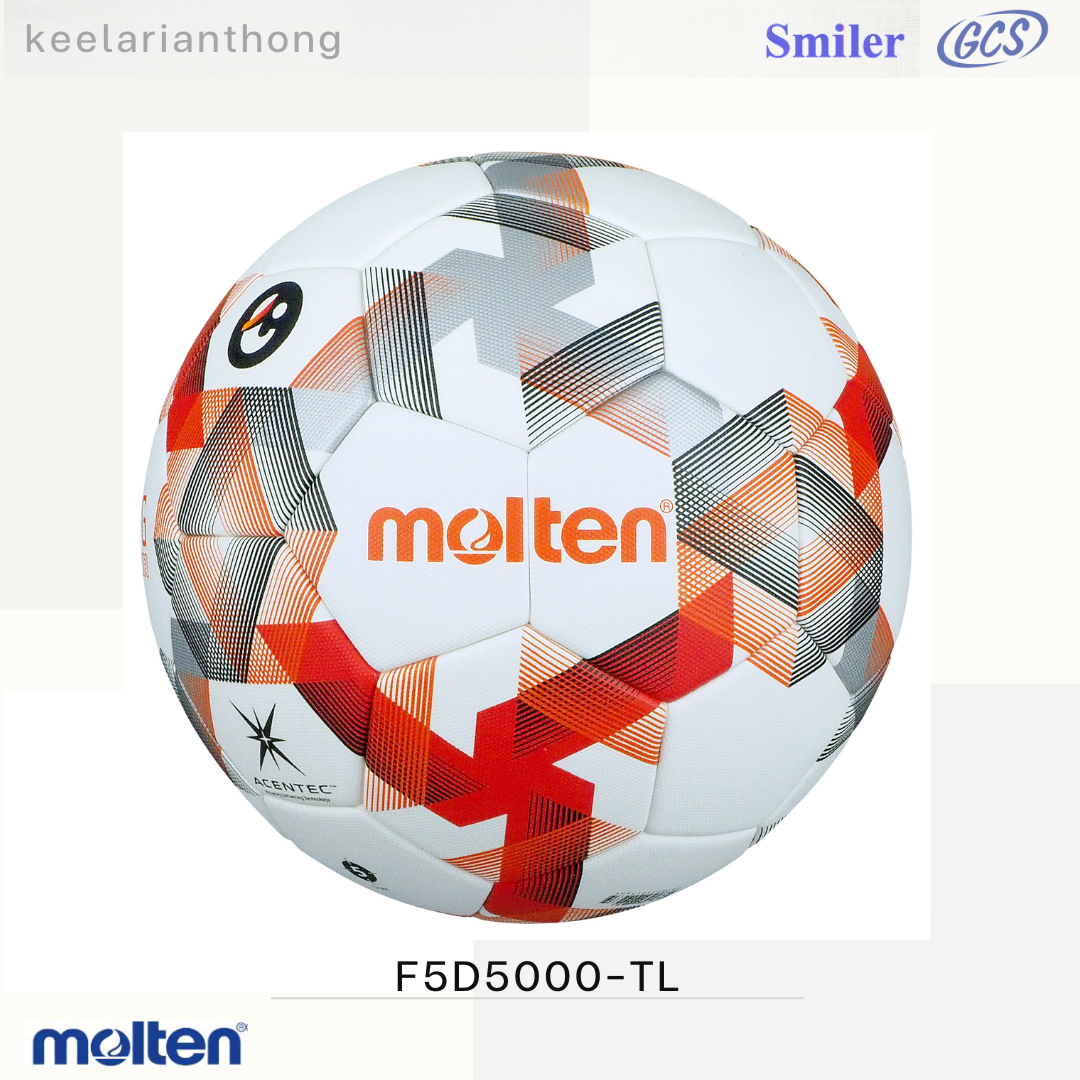 molten F5D5000-TL ฟุตบอลหนังเย็บ มอลเทน THAI LEAGUE Official Match ball