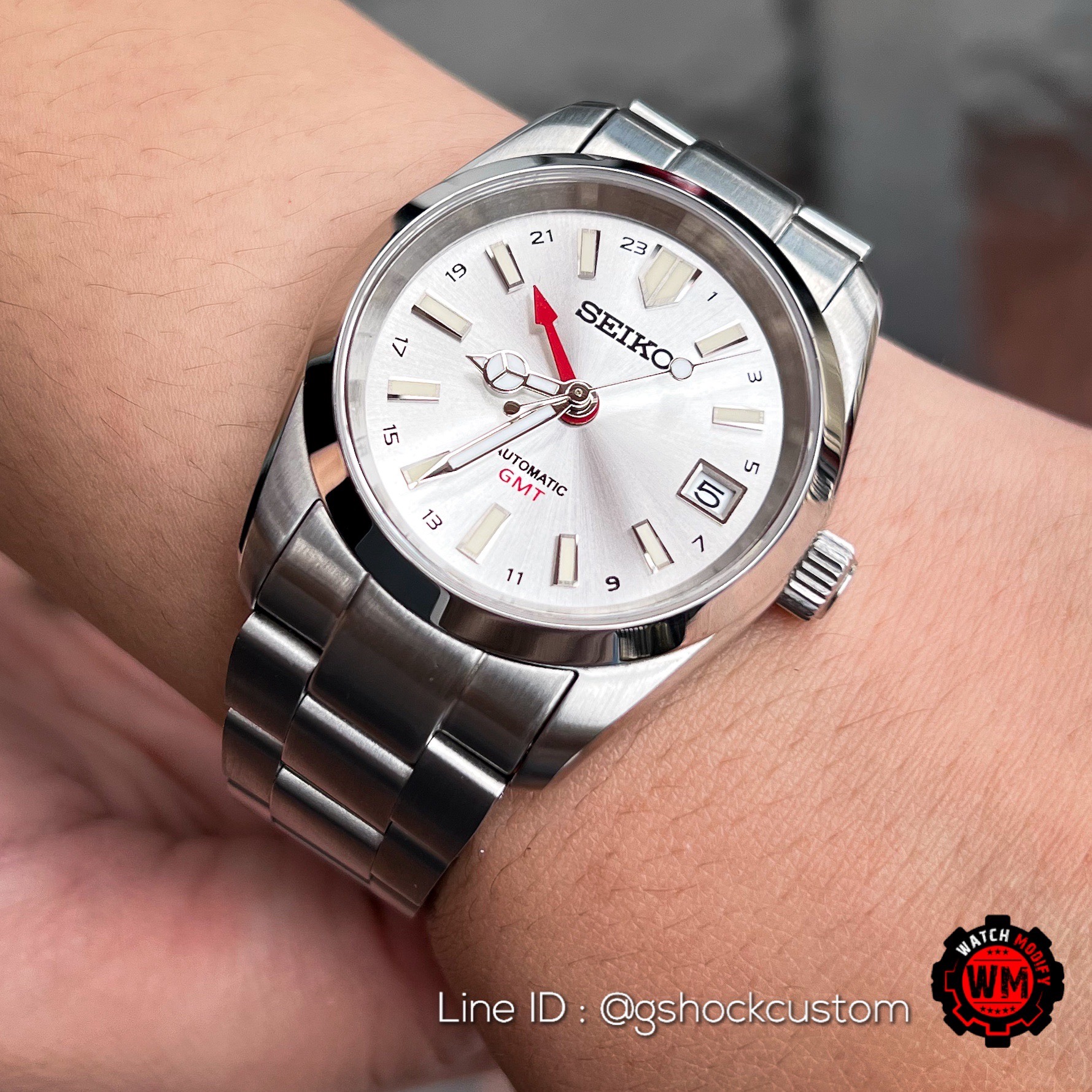 Seikomod Lady GMT Datejust Design 36mm
