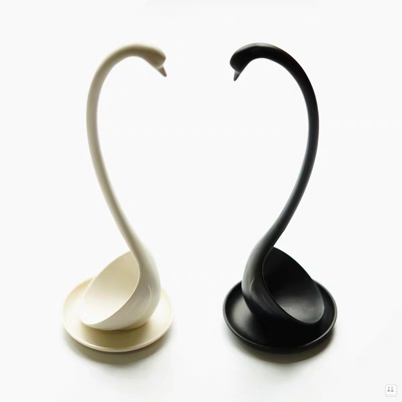 CT079D026 YAMMY ช้อนซุป ห่าน ช้อนซุปด้ามยาว ช้อนซุปพลาสติก goose soup spoon เครื่องครัว ช้อนแกง ช้อนแกงด้ามยาว