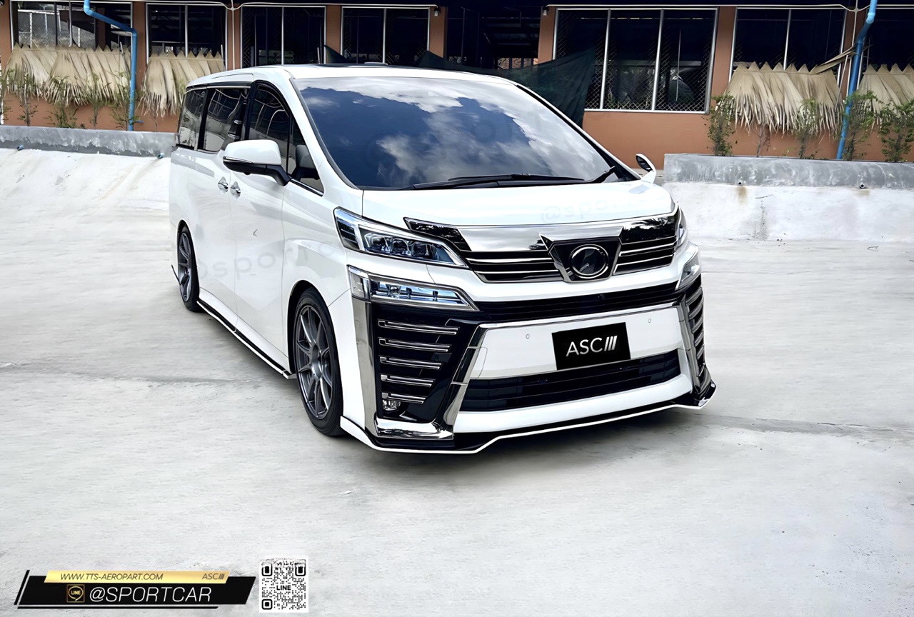 ชุดแต่ง Vellfire 30 MC ทรง ลิ้นแต่งรอบคัน OEM Racing Style - ชุดแต่ง Velfire, Vellfire แต่งสวย, Vellfire ของแต่ง, ชุดแต่งรอบคัน Vellfire