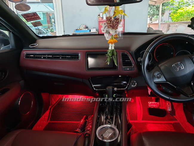 ไฟ LED ใต้คอนโซล (iluminated Foot-light)