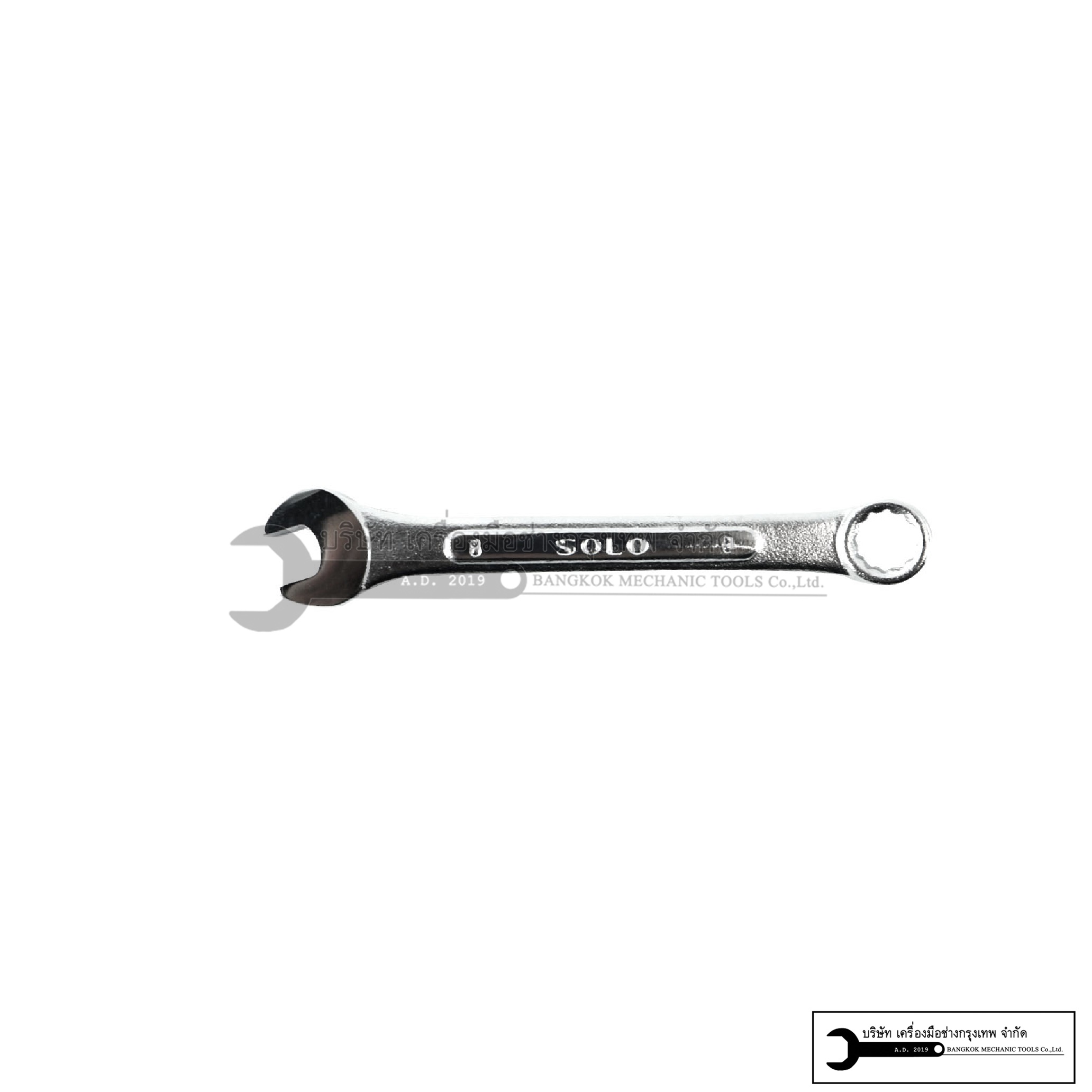 SOLO ประแจแหวนข้าง-ปากไต 11ตัว/ชุด รุ่น811-11