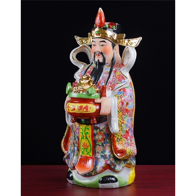 CT124B081 HAOYUN #ฮกลกซิ่ว ยกเซ็ท เทพจีน เทพเจ้าแห่งความสมบูรณ์ เทพเจ้าจีน Hog Xiu เสริมฮวงจุ้ย Hok Lok Siew