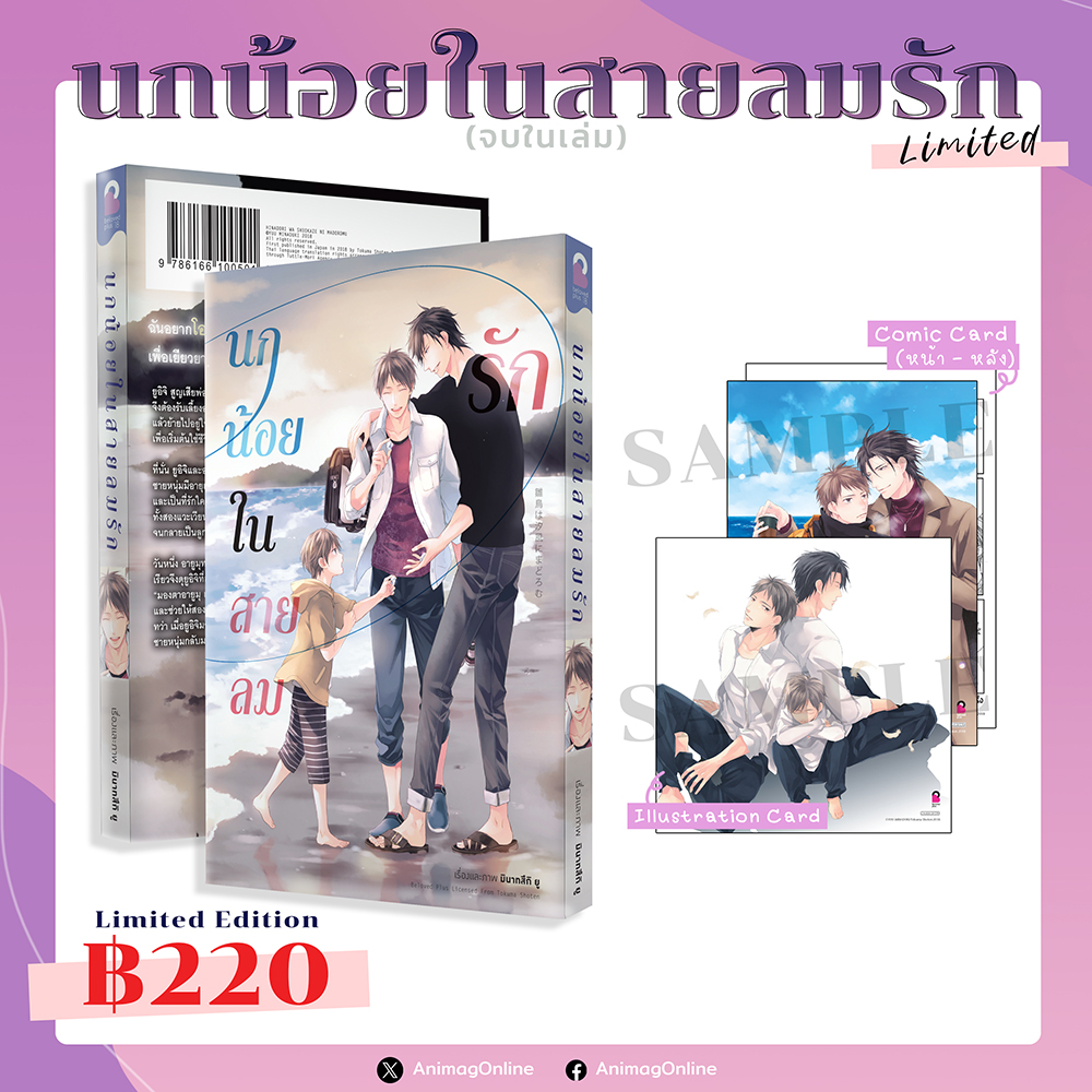 Animag นกน้อยในสายลมรัก COMIC (เล่มเดียวจบ) Limited Edition