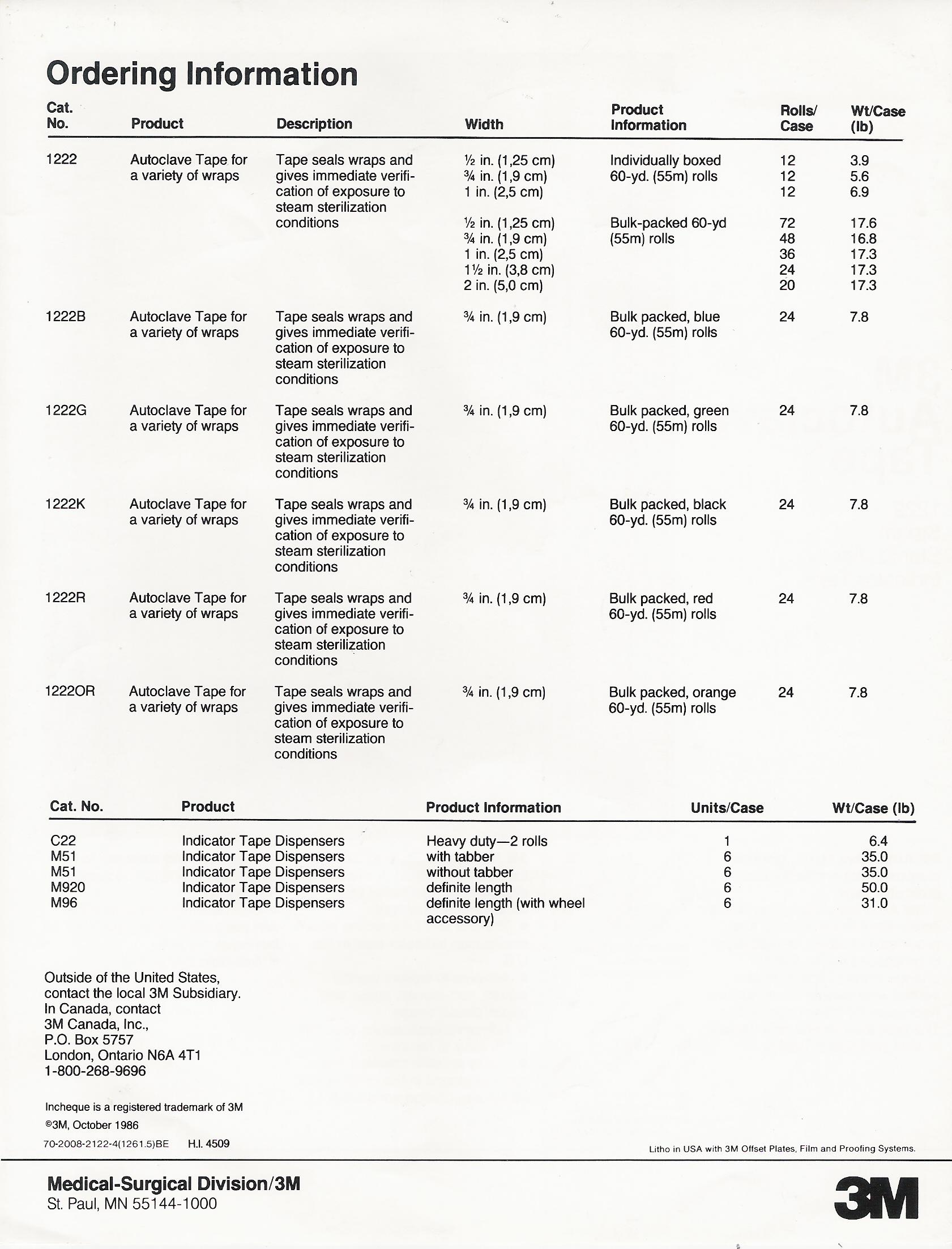 3M ออโตเคปเทป ขนาด 1/2" แบบกระดาษ