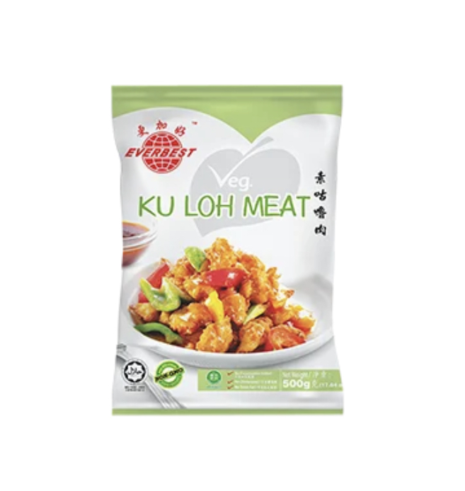 ไก่กุโละมังสวิรัติ VEGETARIAN KU LOH MEAT 500G EVERBEST