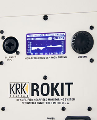 KRK ROKIT8 Gen4 Monitor (คู่) Black/White noise