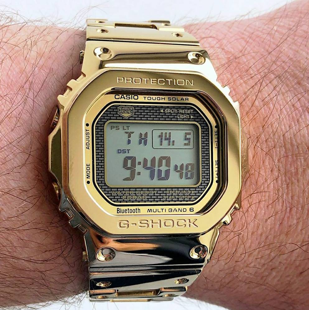 นาฬิกา G-Shock Limited Full Metal รุ่น GMW-B5000TFG-9 35th ปี anniversary ของแท้ 100% ประกันศูนย์ (Rare Item) เลิกผลิตแล้ว