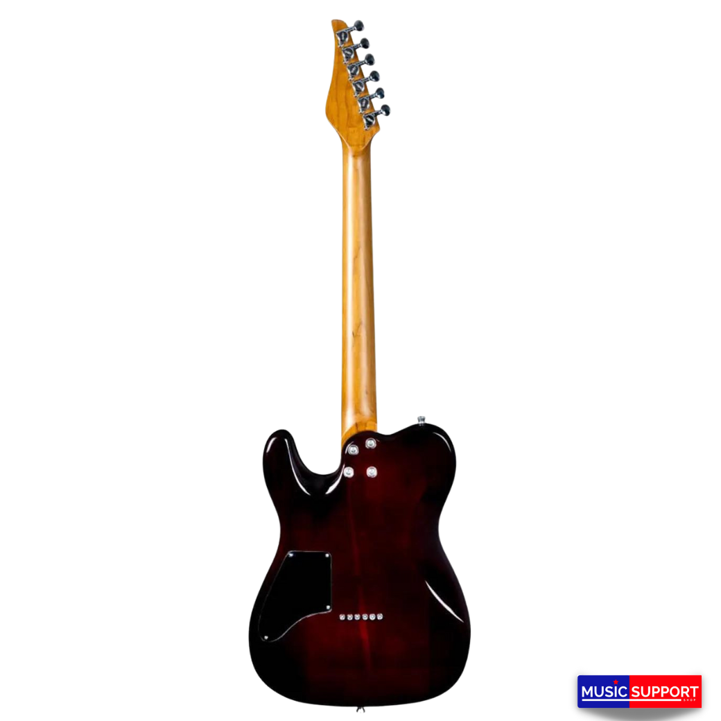 JET JT-450 HH QUILTED TRANSPARENT PINK กีตาร์ไฟฟ้าทรง Telecaster