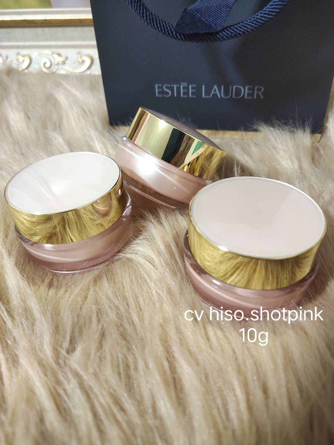 ขายส่งกระปุกครีม อคิลิค hiso shotgold shotpink ขนาด 10g