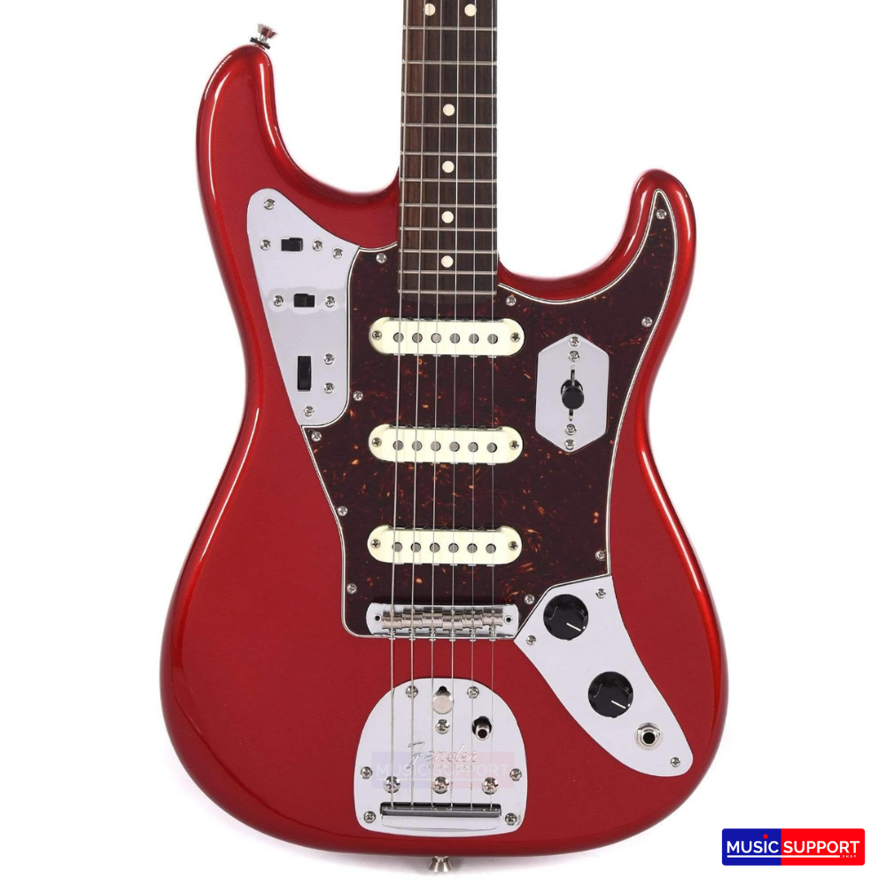 กีตาร์ไฟฟ้า FENDER 2018 LIMITED EDITION JAGUAR STRAT Candy Apple Red